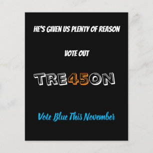 Flyer Votación fuera TRE45ON