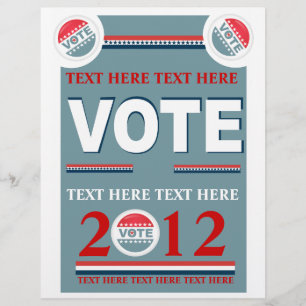 Flyer Votación Política