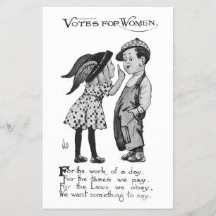 Flyer Votos Para Mujeres