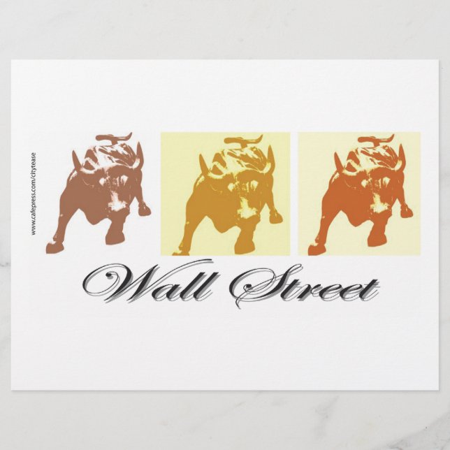 Flyer Wall Street Bull Market (Frente)