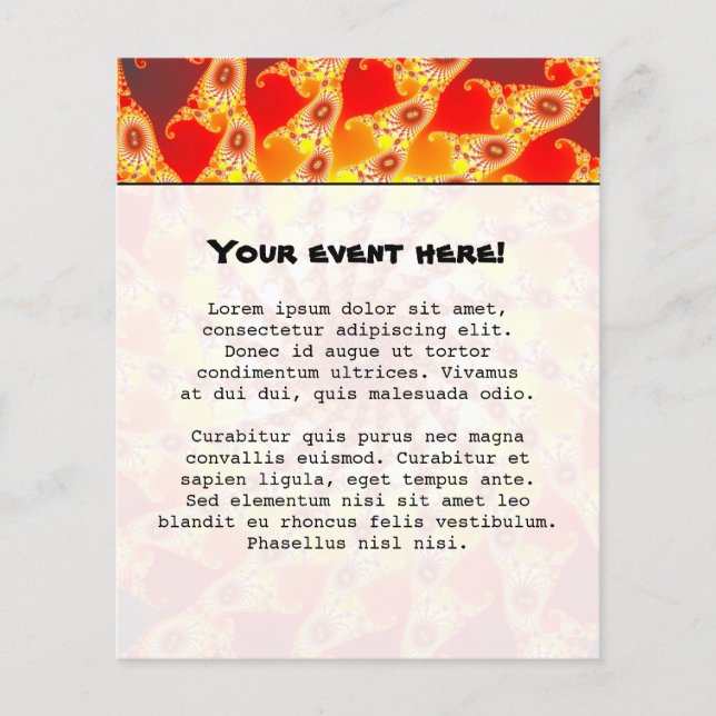 Flyer Web De Fuego (Frente)