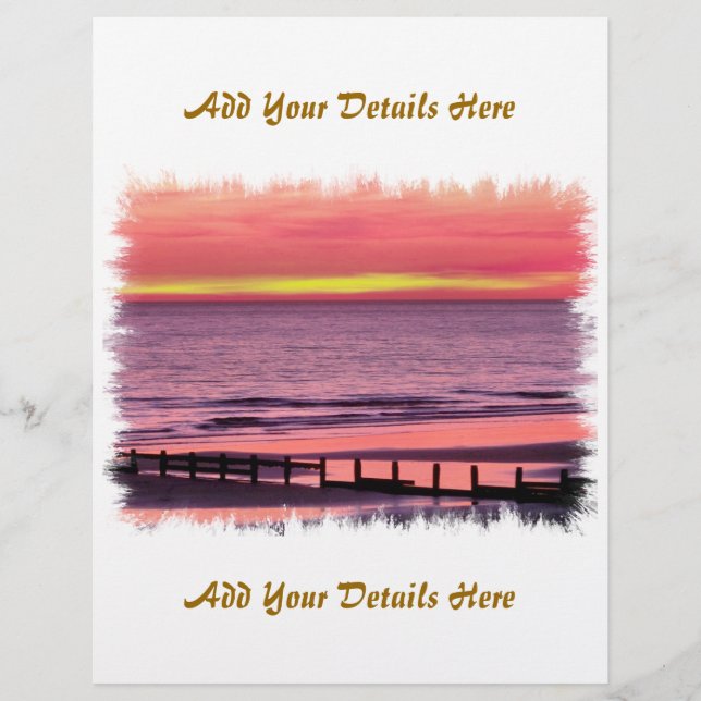 FLYER WELSH SUNSET (Frente)