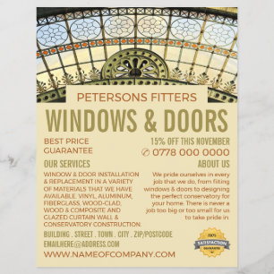 Flyer Window Arch, Window & Door Fitter Company