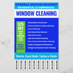 Flyer Window Cleaning Promotional<br><div class="desc">Window cleaning Flyer</div>