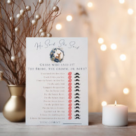 Flyer Woodland Deer Blue Dijo Que Dijo Que