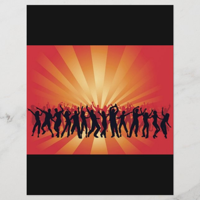 Flyer www_Garcya_us_dance: vector de discoteca (Frente)