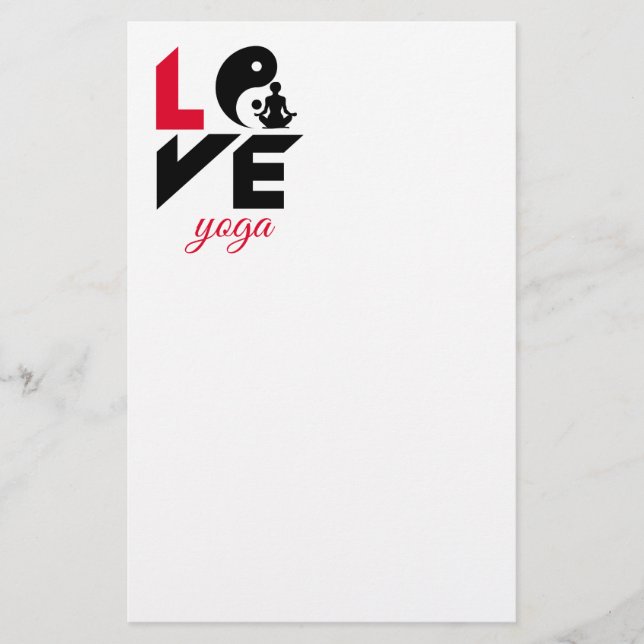 Flyer Yoga de amor (Frente)