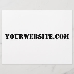 Flyer YourWebSite.com