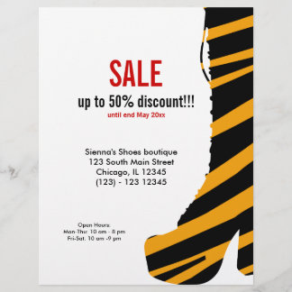 Flyer Zapatos en VENTA