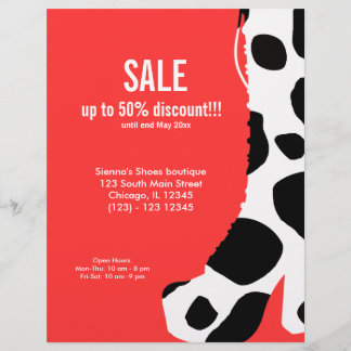 Flyer Zapatos en venta