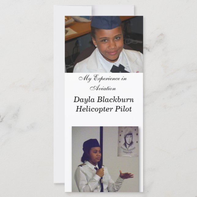 Flygirl Mi experiencia en aviación (Anverso)