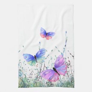 Flying Butterflies Kitchen Toalla Joy de primavera