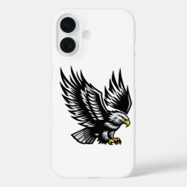 Flying Eagle iPhone 16 Funda Bold Animal Design