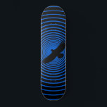 Flying Eagle Skateboard Blue - Colores Personaliza<br><div class="desc">Círculos de águila - Elige tus colores favoritos</div>