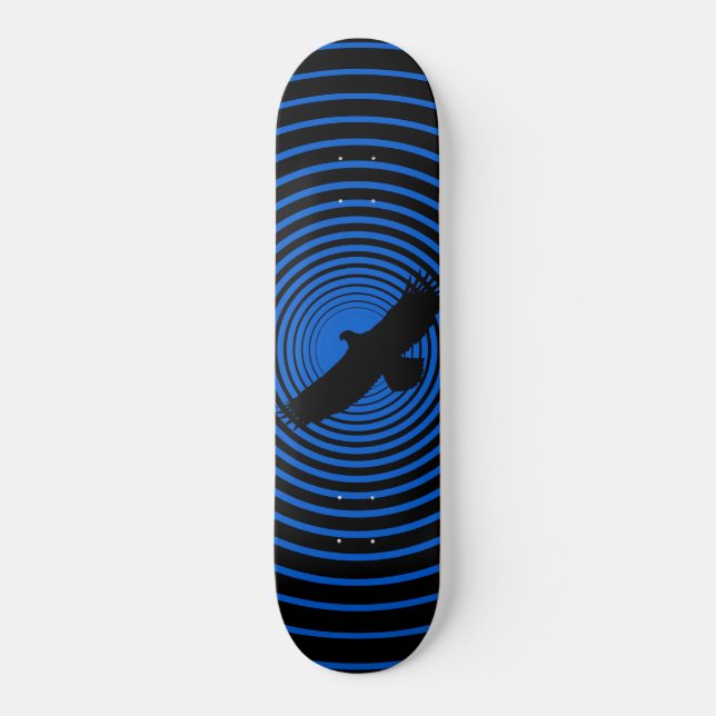 Flying Eagle Skateboard Blue - Colores Personaliza (Anverso)