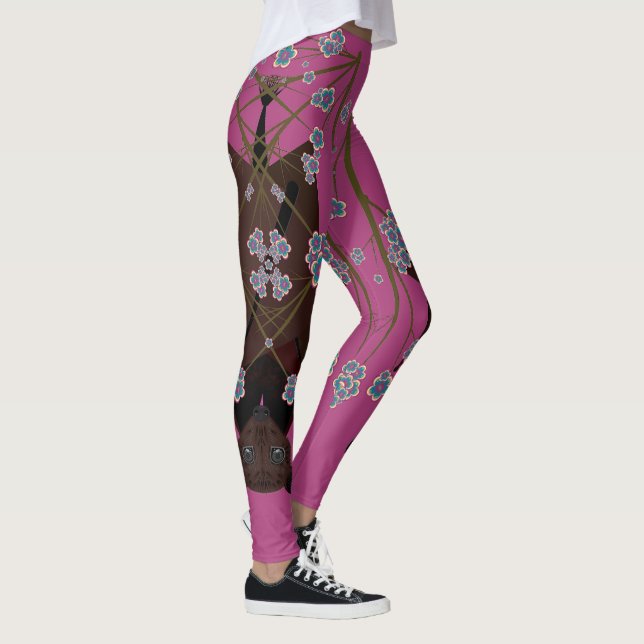Flying Fox Boysenberry Leggings (Derecha)