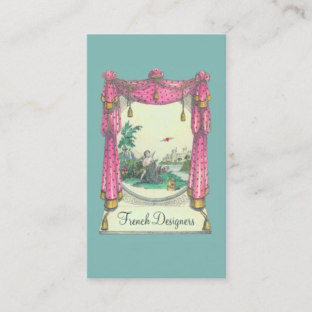 Flying Heart - tarjeta de visita (Anverso)