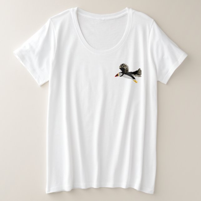 Flying Puffin Art (Anverso del diseño)