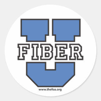 FOA - pegatinas grandes de Fiber U