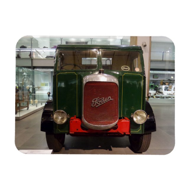 Foden 1Camión 3"x4" imán (Horizontal)