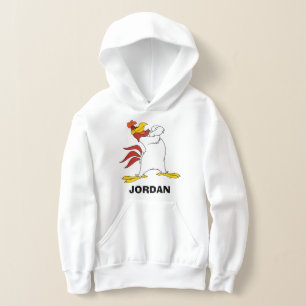Foghorn Leghorn brazos cruzados