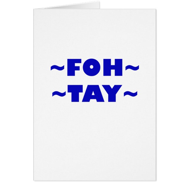 Foh-Tay (Frente)