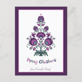 🎄 folclore de árbol de Navidad [púrpura, gris] pú