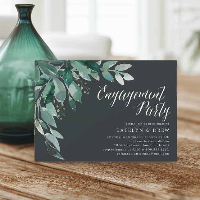 Foliage Abundante | Invitación de la Parte de comp (Subido por el creador)