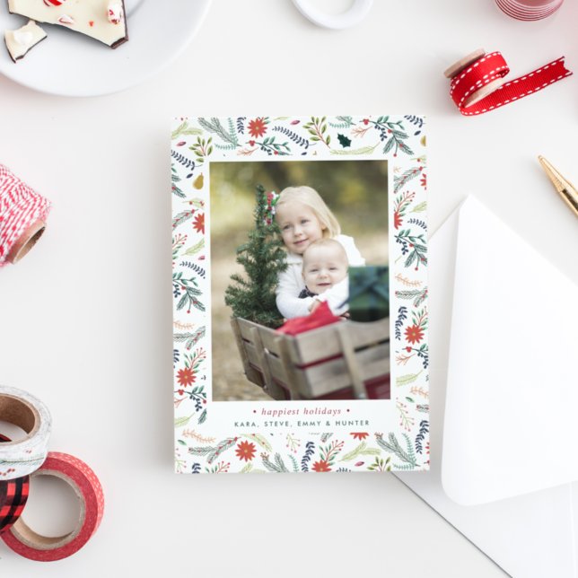 Foliage alegre | Tarjeta fotográfica de vacaciones (Subido por el creador)