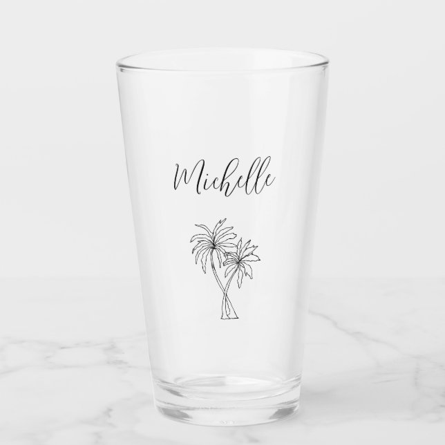 Foliage botánico de palmeras tropicales (Anverso)