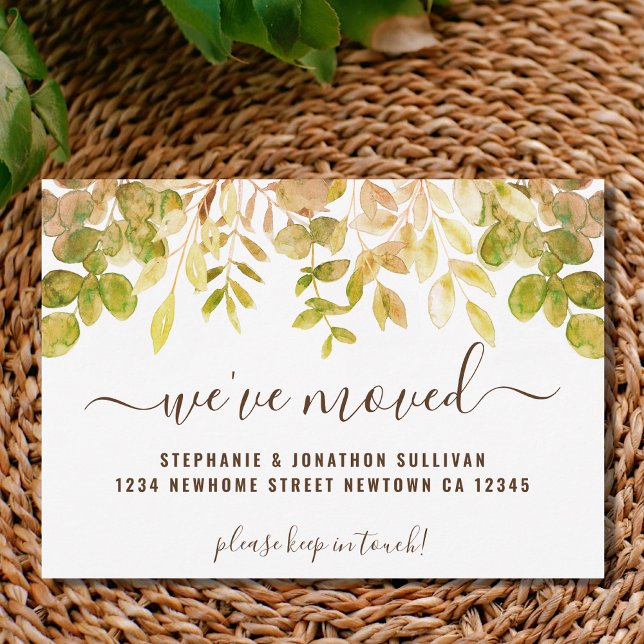 Foliage de otoño Hemos movido la Invitación (Subido por el creador)