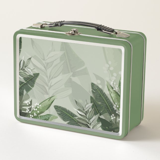 Foliage Metalizado Lunch Box (Anverso)
