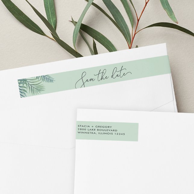 Foliage tropical Guardar la dirección de devolució (Subido por el creador)