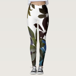 Foliage, Tropical Leaves Leggings
