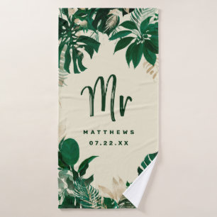Foliage Tropical Trendy Greenery Boda Mr.