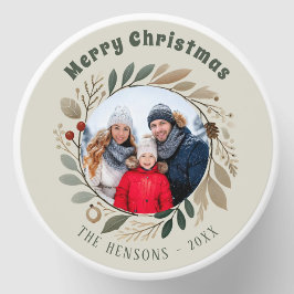 Foliage Wreath Advance Foliage Feliz Navidad Fotog