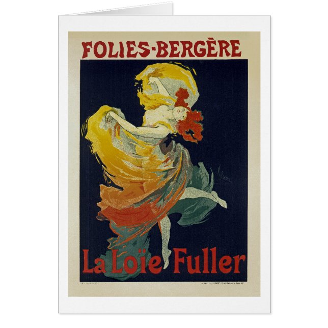 Folies Berger ~ La Loie Fuller (Frente)