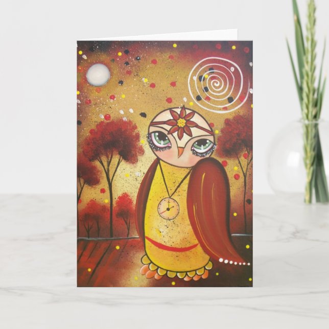 FOLK ART Qué es el momento de recibir la tarjeta d (Anverso)