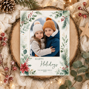 Follaje de invierno botánico Navidad 4 Foto 