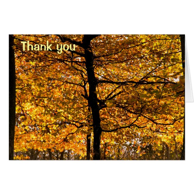 Follaje otoñal (Anverso (Horizontal))