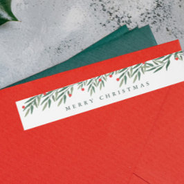 Follaje Verde Navidad Moderna Dirección de Devoluc