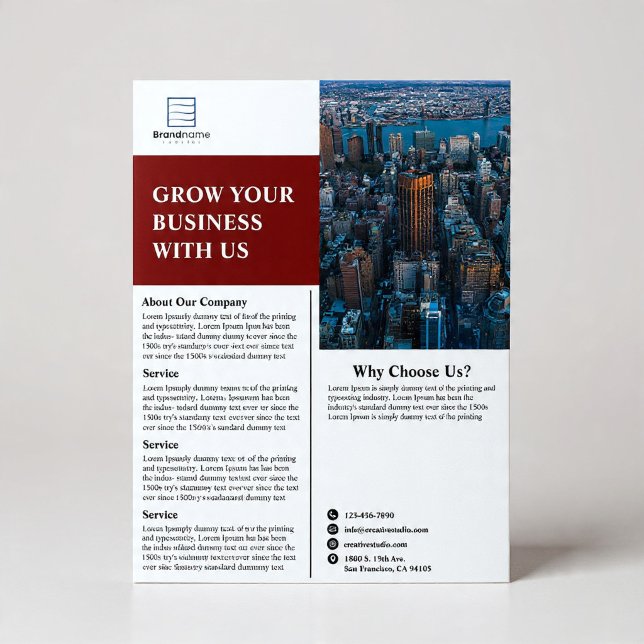 Folleto Comercial de la Empresa (Subido por el creador)