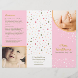 Folleto de 5 dedos