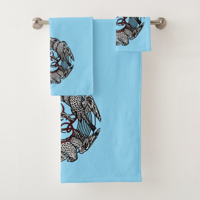 Folleto de antigüedades Tres halcones William de M (In situ)