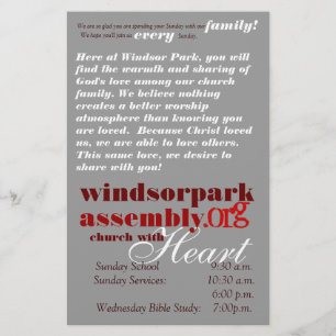 folleto de bienvenida