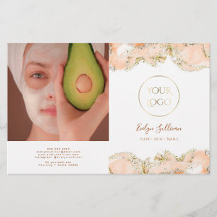 folleto de biplicidad de diseño de arbolado de mel