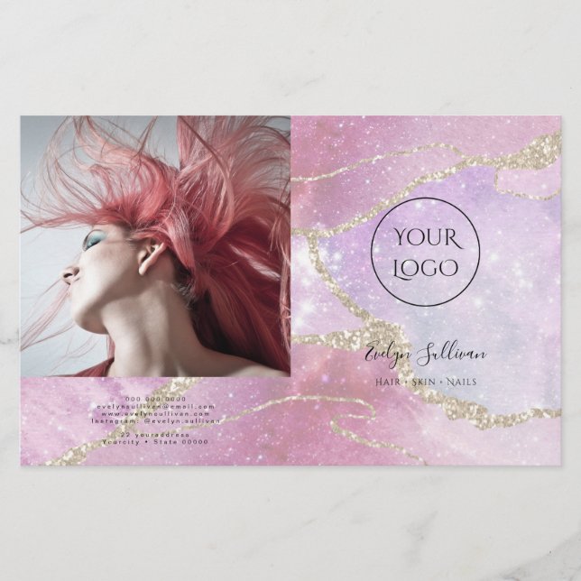 folleto de biplicidad de efecto de pearlescent (Anverso)