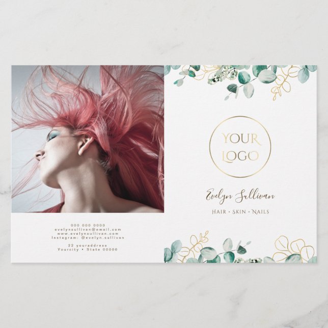Folleto de biplicidad de Eucalyptus (Anverso)