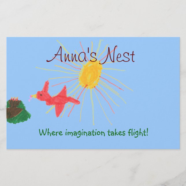 Folleto de cuidado infantil (Frente)