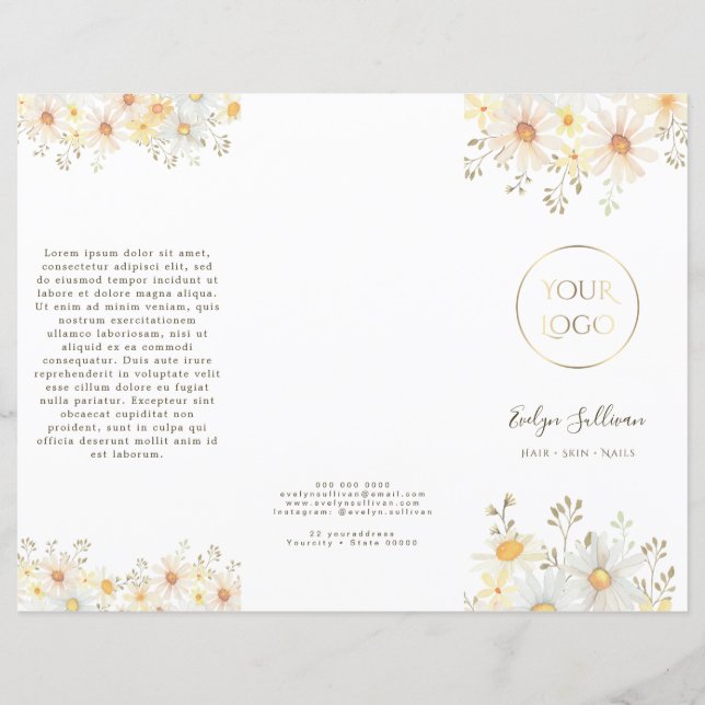 Folleto de Daisies (Anverso)